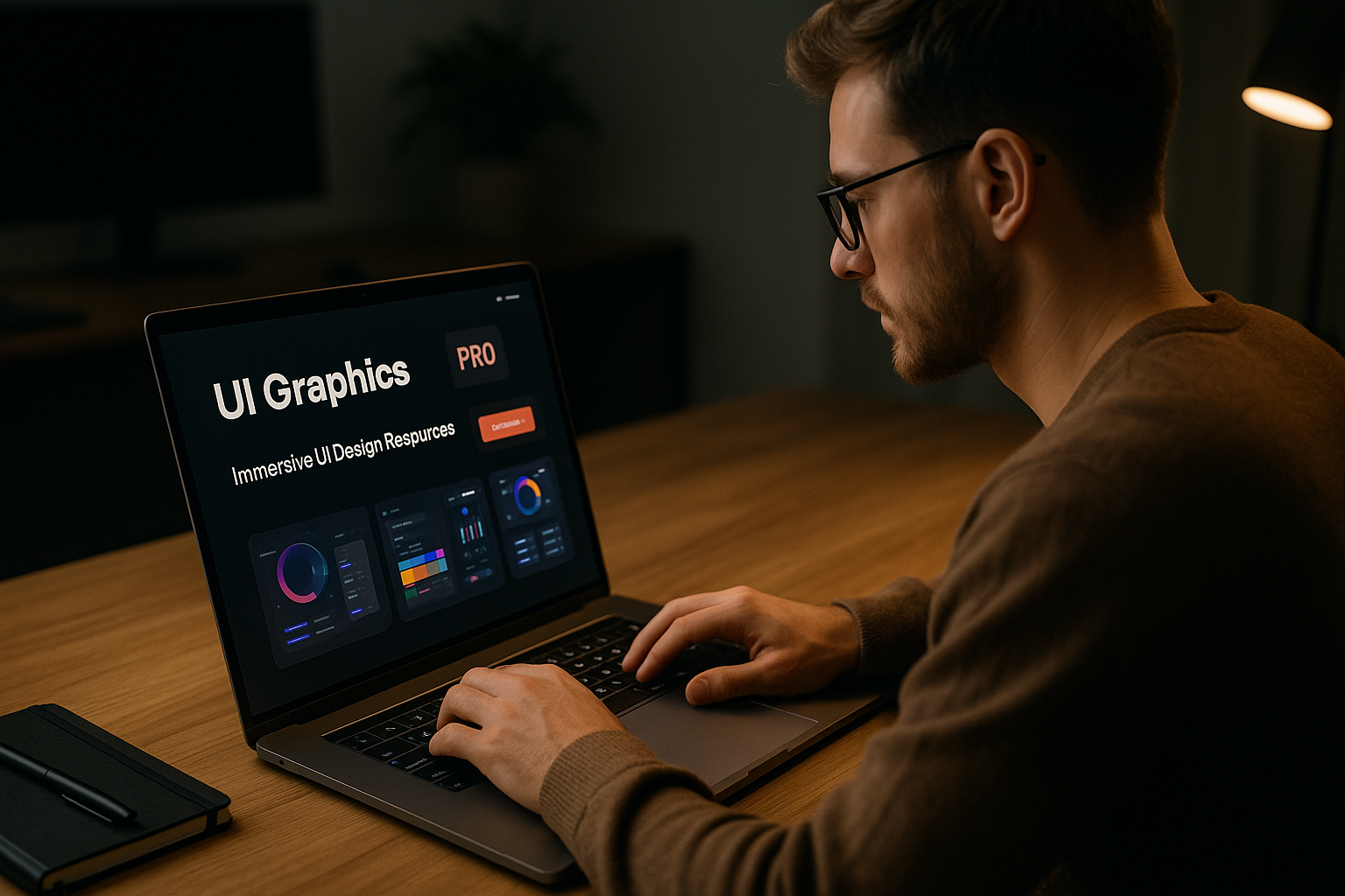 Soluções UI Visuais Imersivas: Acesso premium por tempo limitado: UI Graphics PRO Lab
